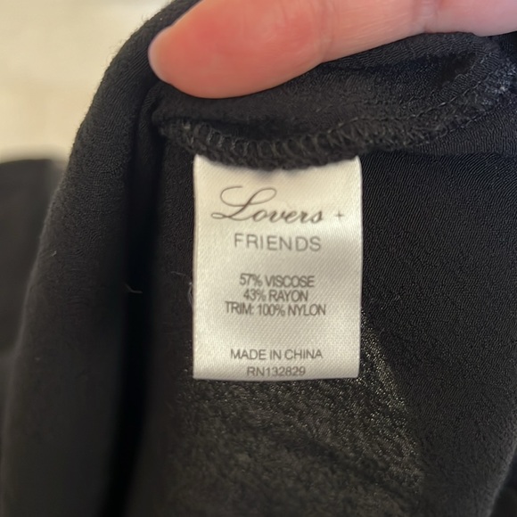 Lovers + Friends Black Dress - Picture 5 of 6